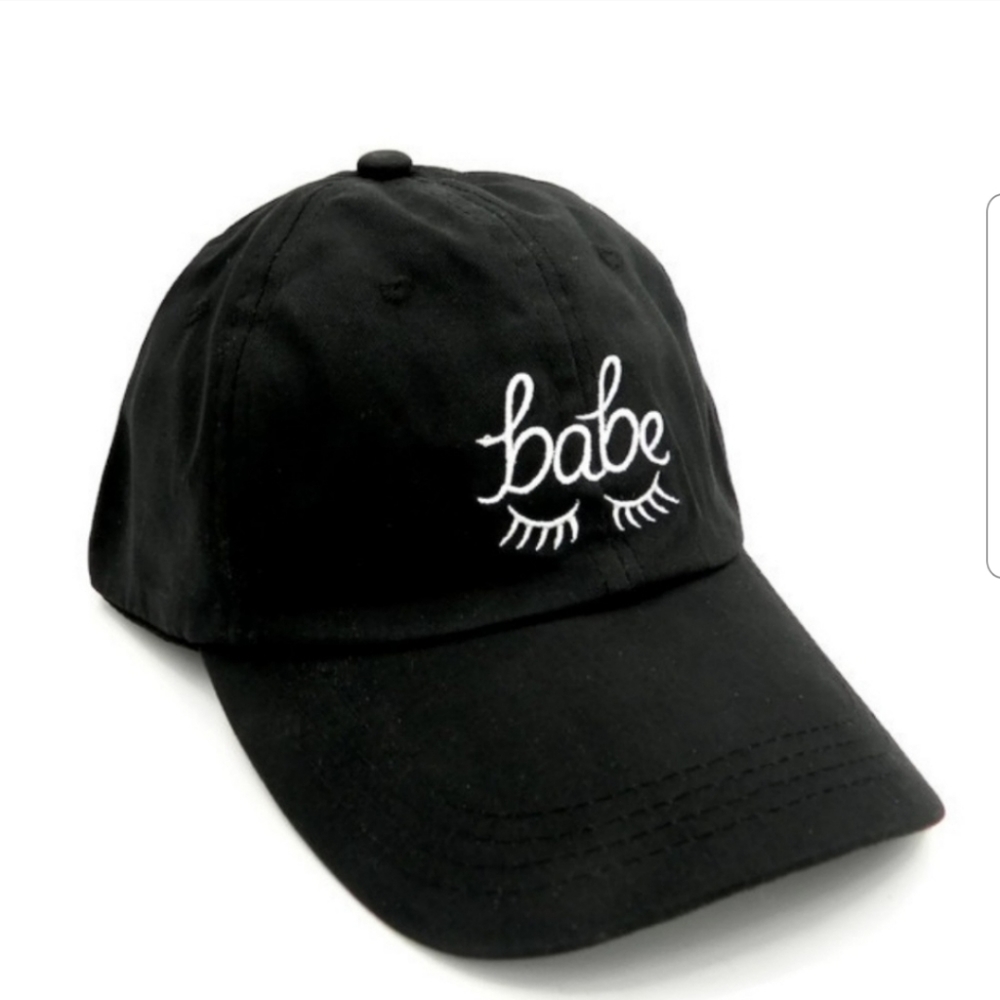"Babe" Black Baseball Cap